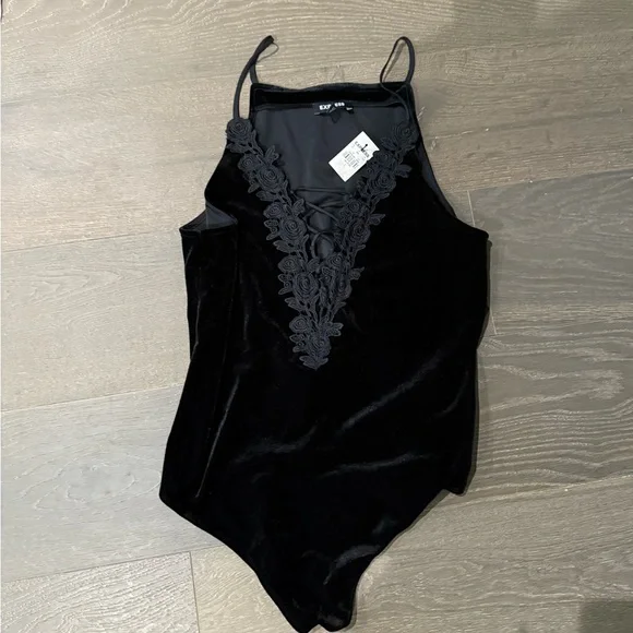 NWT Express Black Bodysuit - Picture 1 of 2